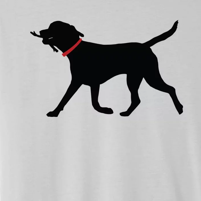 Labrador Retriever Play Fetch Black Lab ChromaSoft Performance T-Shirt