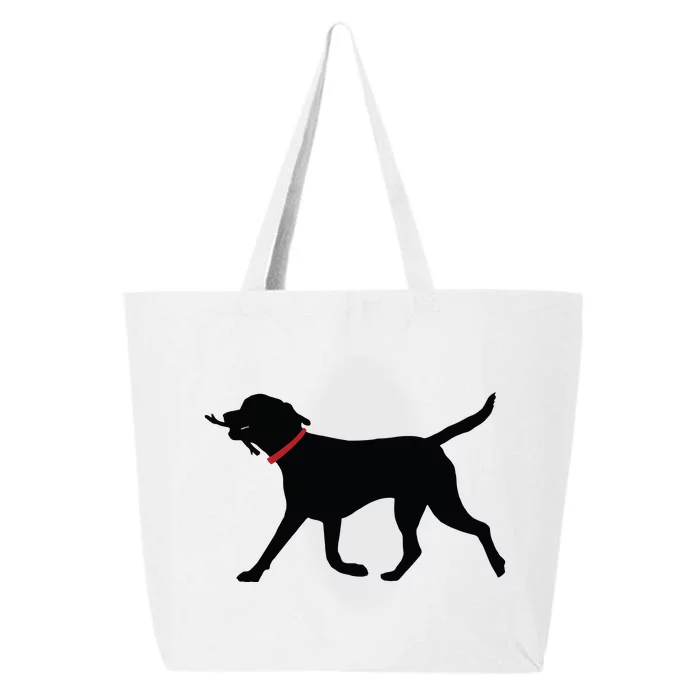 Labrador Retriever Play Fetch Black Lab 25L Jumbo Tote