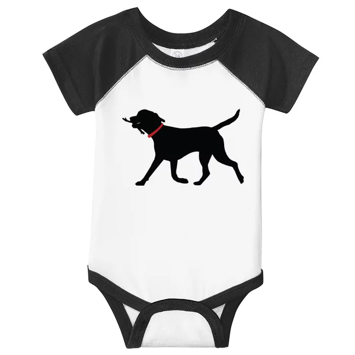 Labrador Retriever Play Fetch Black Lab Infant Baby Jersey Bodysuit