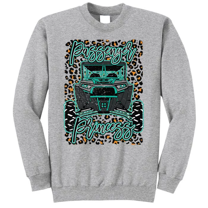 Leopard Rzr Passenger Princess Offroad Mud Up SXS Adventure Tall Sweatshirt