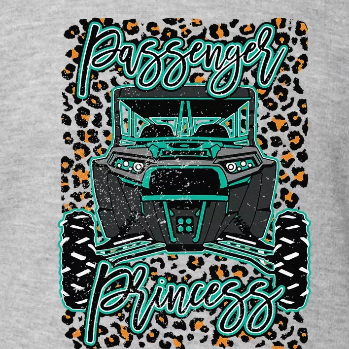 Leopard Rzr Passenger Princess Offroad Mud Up SXS Adventure Toddler Sweatshirt