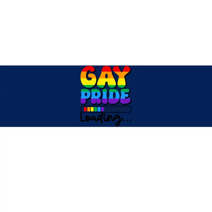 LGBT Retro Pride T Design Bumper Sticker