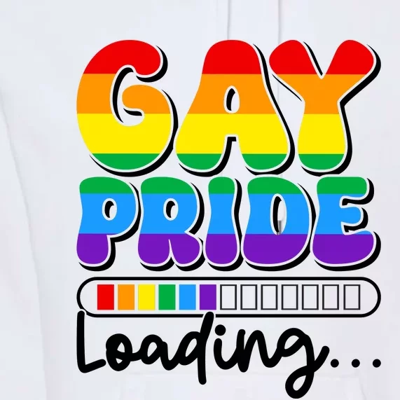 LGBT Retro Pride T Design Premium Hoodie