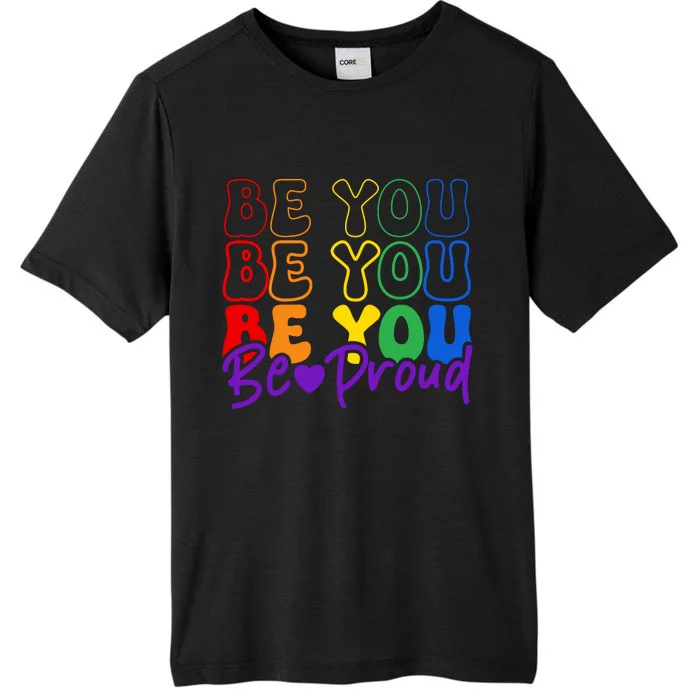 LGBT Retro Pride T Design ChromaSoft Performance T-Shirt