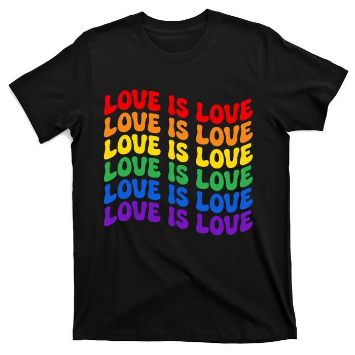 LGBT Retro Pride T Design T-Shirt