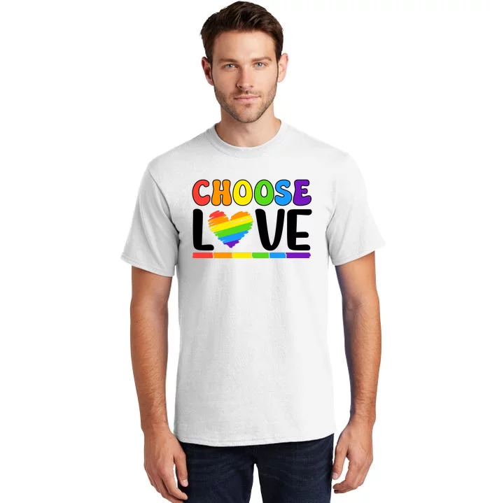 LGBT Retro Pride T Design Tall T-Shirt