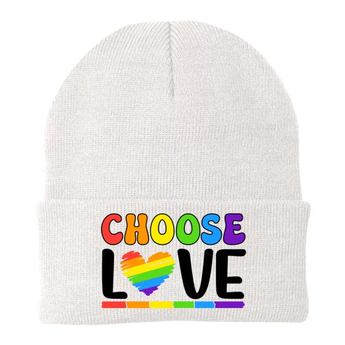 LGBT Retro Pride T Design Knit Cap Winter Beanie