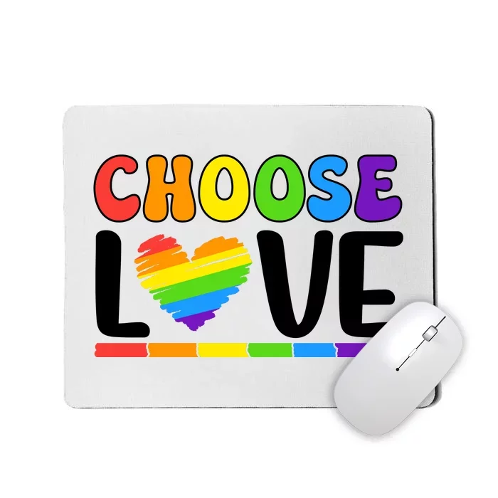 LGBT Retro Pride T Design Mousepad