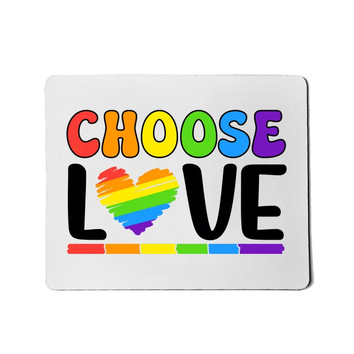 LGBT Retro Pride T Design Mousepad