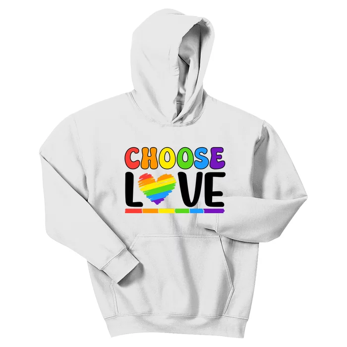 LGBT Retro Pride T Design Kids Hoodie