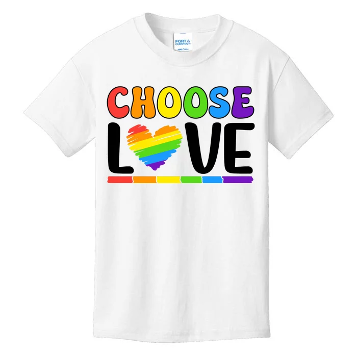 LGBT Retro Pride T Design Kids T-Shirt