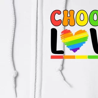 LGBT Retro Pride T Design Full Zip Hoodie