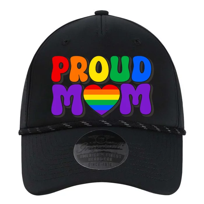 LGBT Retro Pride T Design Performance The Dyno Cap