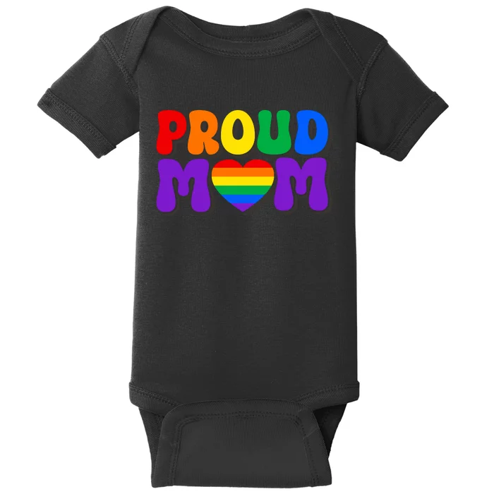 LGBT Retro Pride T Design Baby Bodysuit