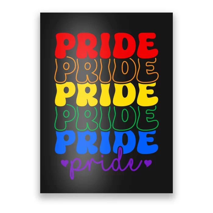 LGBT Retro Pride T Design Poster