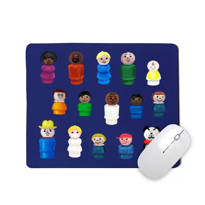 Little Round People Mousepad