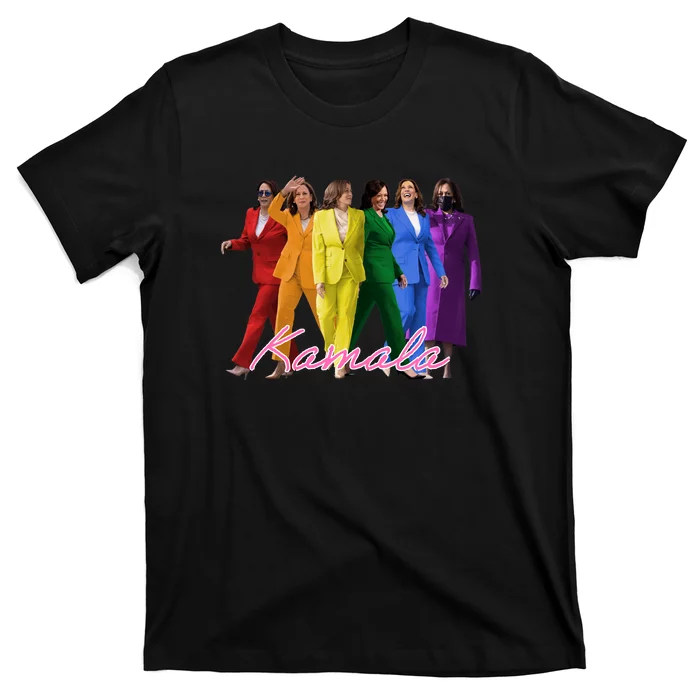 Lgbtq Rainbow Pride Flag Kamala T-Shirt