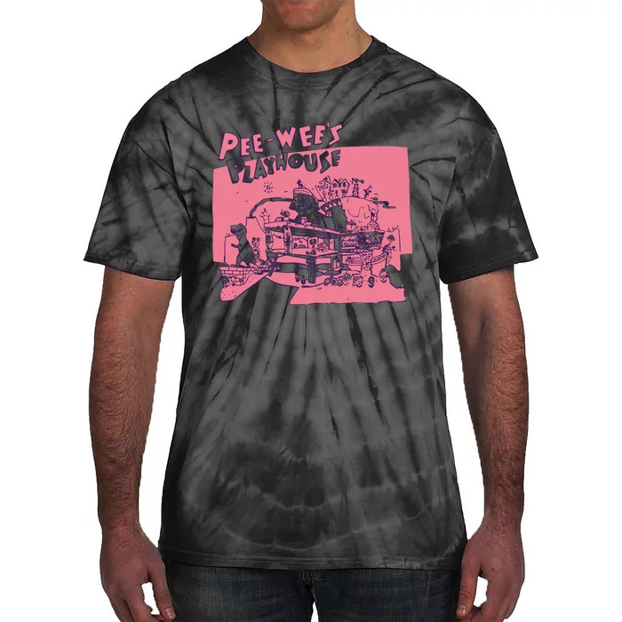 Limited Retro Rad PeeweeS Playhouse Tie-Dye T-Shirt