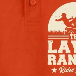 Lawn Ranger Rides Again Dry Zone Grid Performance Polo