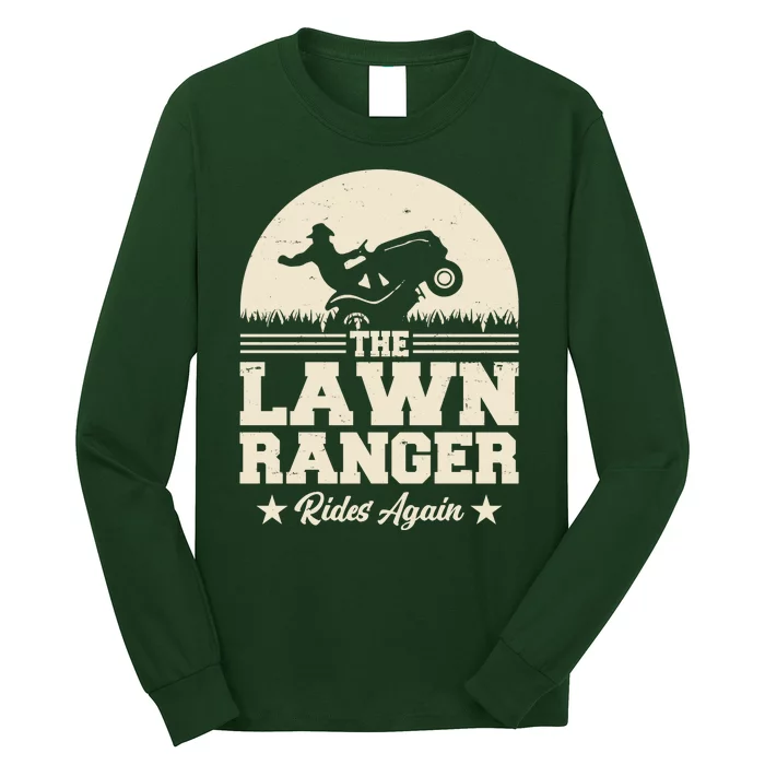 Lawn Ranger Rides Again Long Sleeve Shirt