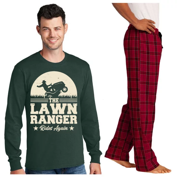 Lawn Ranger Rides Again Long Sleeve Pajama Set