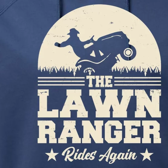 Lawn Ranger Rides Again Performance Fleece Hoodie