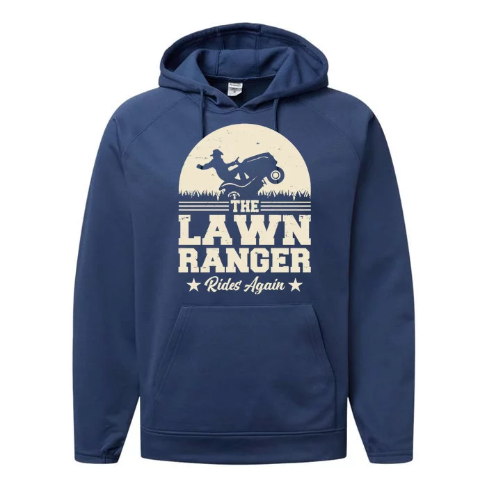 Lawn Ranger Rides Again Performance Fleece Hoodie