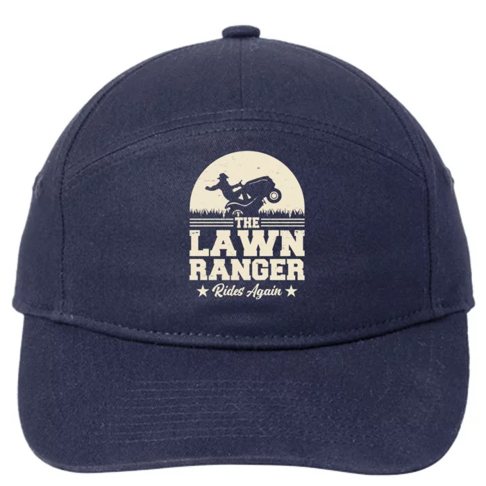 Lawn Ranger Rides Again 7-Panel Snapback Hat