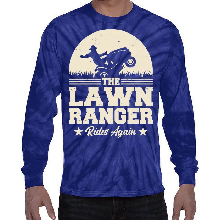 Lawn Ranger Rides Again Tie-Dye Long Sleeve Shirt