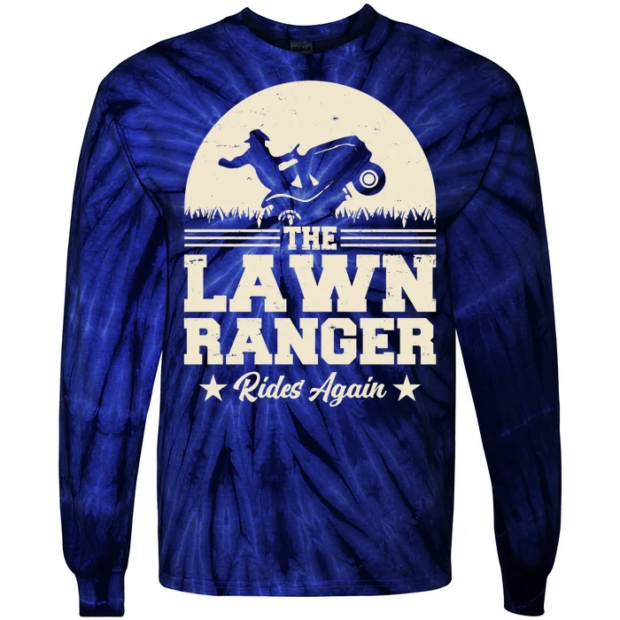 Lawn Ranger Rides Again Tie-Dye Long Sleeve Shirt