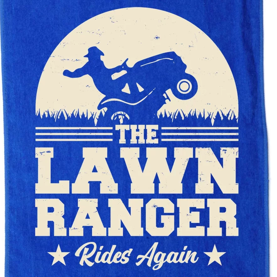 Lawn Ranger Rides Again Platinum Collection Golf Towel