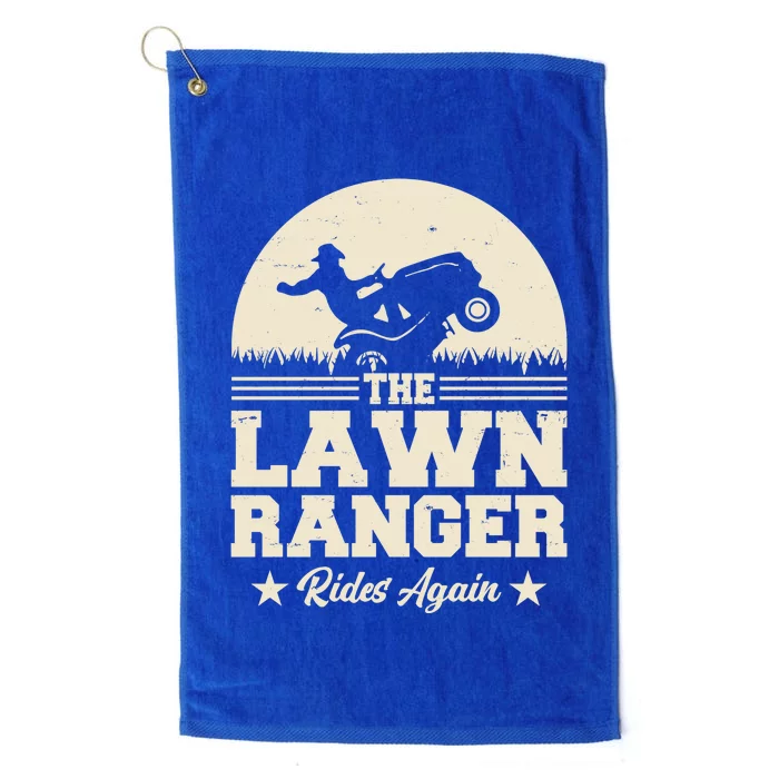 Lawn Ranger Rides Again Platinum Collection Golf Towel