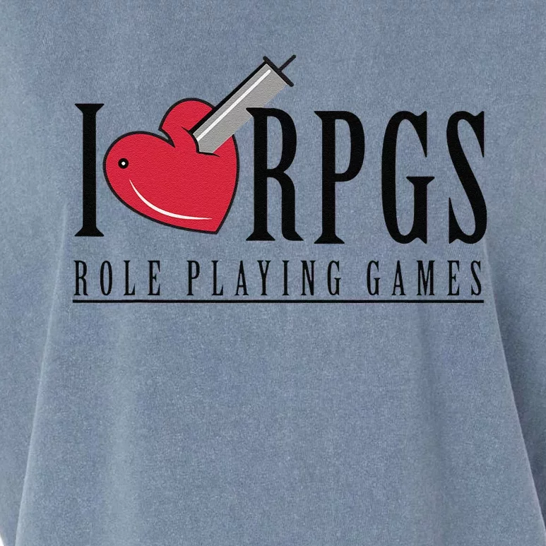 Love Rpg Role Playing Gamer Garment-Dyed Women's Muscle Tee