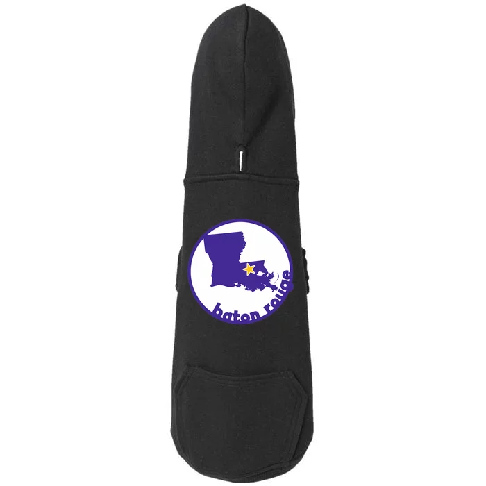 Louisiana Red Stick Baton Rouge Doggie 3-End Fleece Hoodie