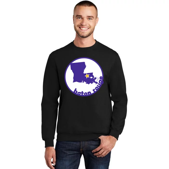 Louisiana Red Stick Baton Rouge Sweatshirt