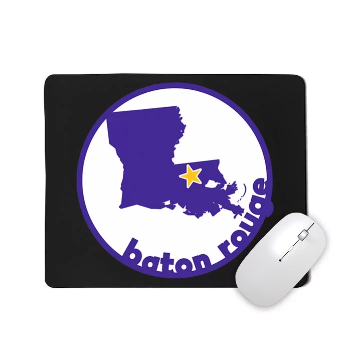 Louisiana Red Stick Baton Rouge Mousepad