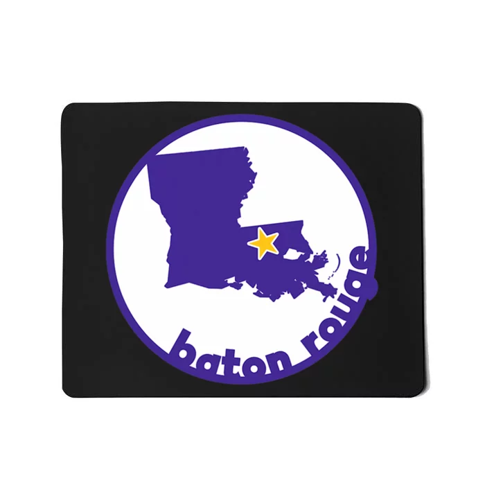 Louisiana Red Stick Baton Rouge Mousepad