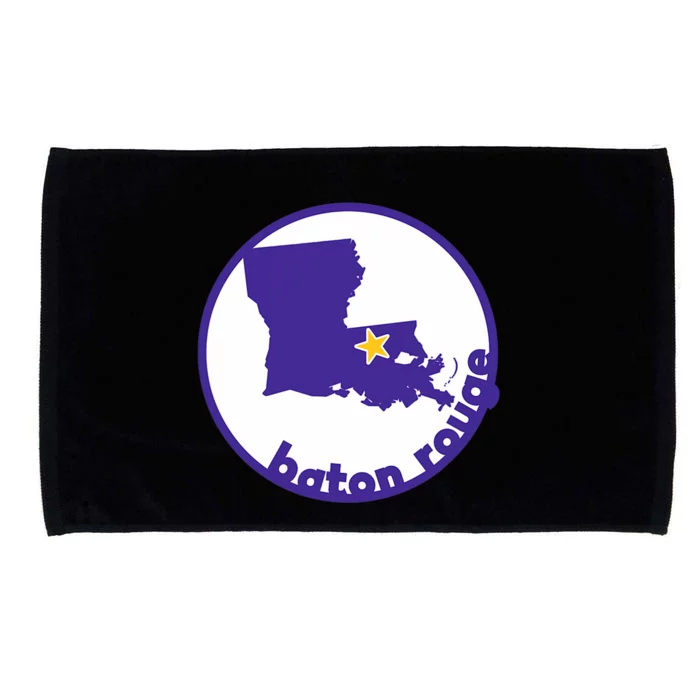 Louisiana Red Stick Baton Rouge Microfiber Hand Towel