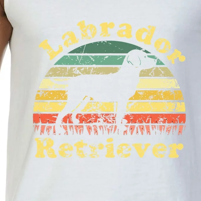 Labrador Retriever Sunset Vintage - Labrador Retriever Comfort Colors® Tank Top