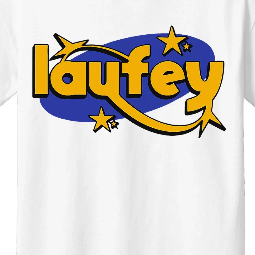 Laufey Retro Star Design Kids T-Shirt