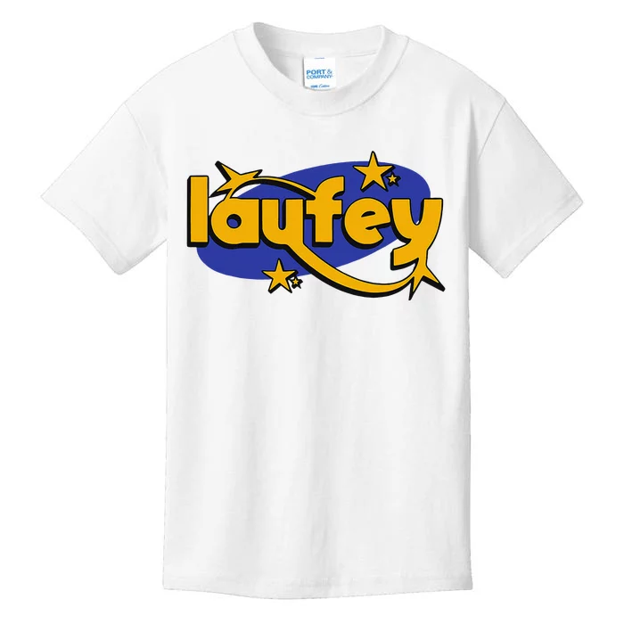 Laufey Retro Star Design Kids T-Shirt