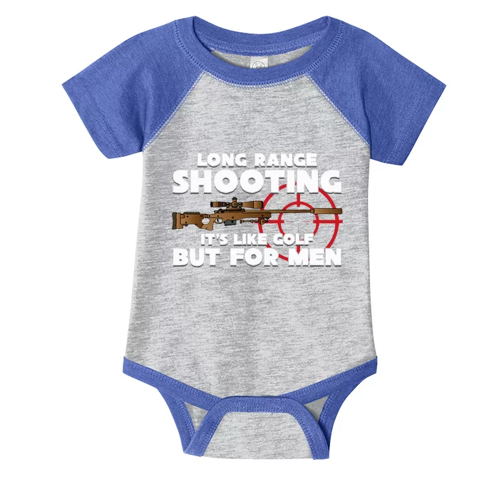 Long Range Shooting ItS Like Golf But Infant Baby Jersey Bodysuit