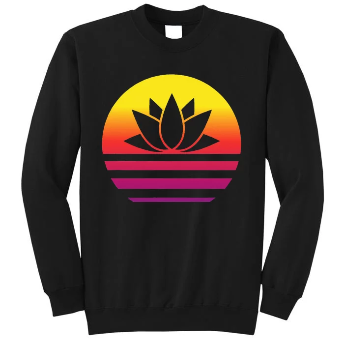 Lotus Retro Style Vintage Sweatshirt