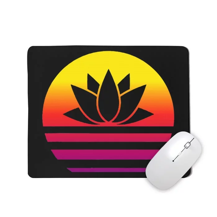 Lotus Retro Style Vintage Mousepad