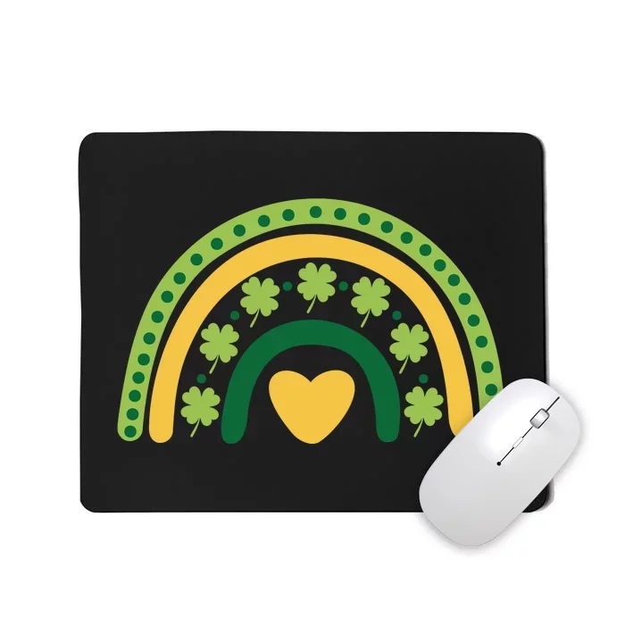 Lucky Rainbow St Patrick's Day Mousepad