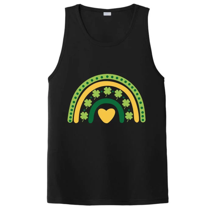 Lucky Rainbow St Patrick's Day Performance Tank