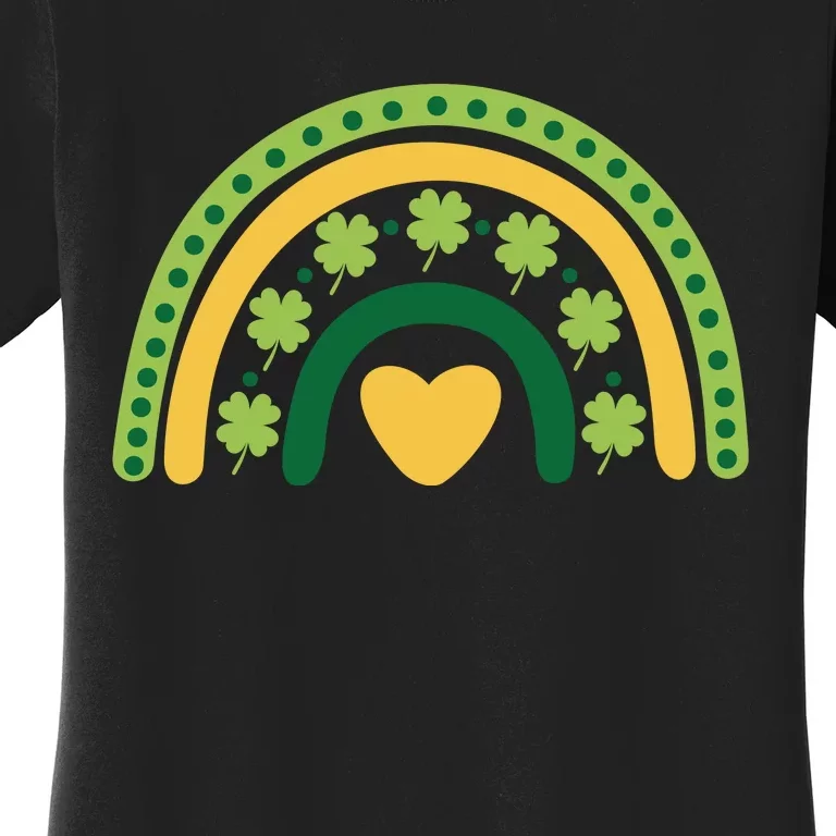 Lucky Rainbow St Patrick's Day Women's T-Shirt