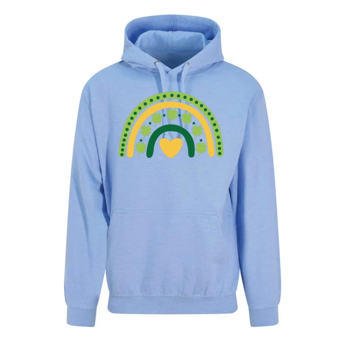 Lucky Rainbow St Patrick's Day Unisex Surf Hoodie