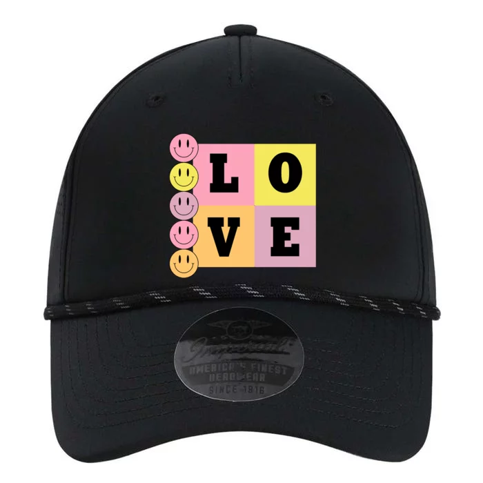 Love Retro Smile Face Cute Gift Performance The Dyno Cap