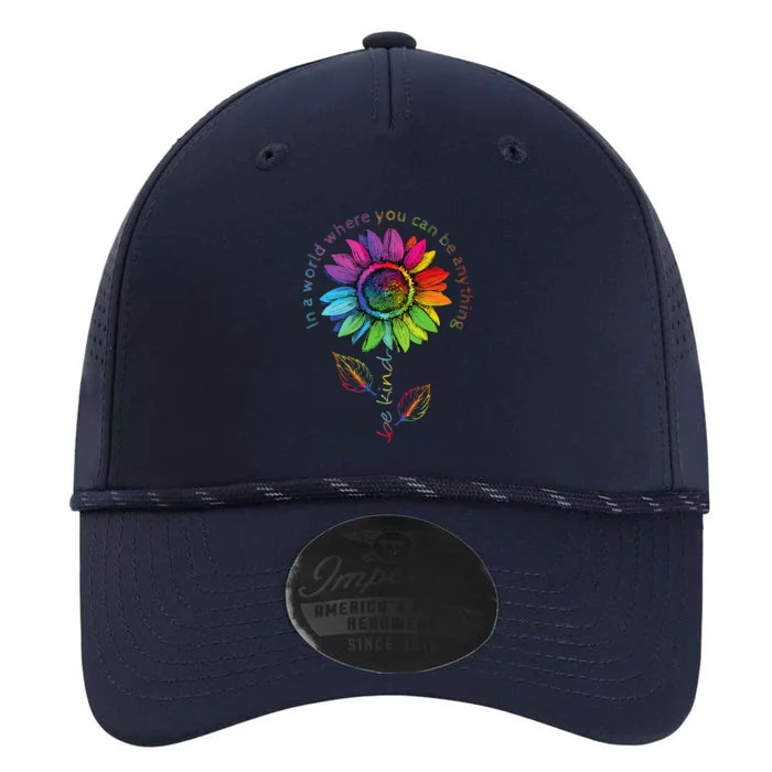 Lgbtq Rainbow Sunflower World Flower Pride Be Equality Kind Performance The Dyno Cap